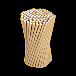 Paille à Smoothie Kraft 24cm x 250